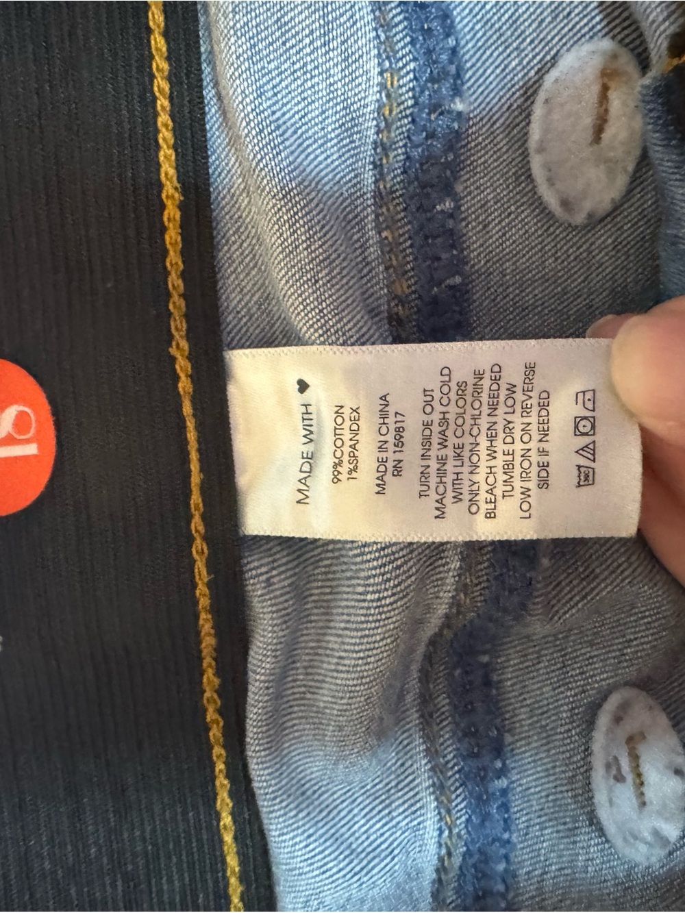 Arula Live In Women’s 18 High Rise 3 Button Skinny Jeans Medium Wash - Picture 8 of 9